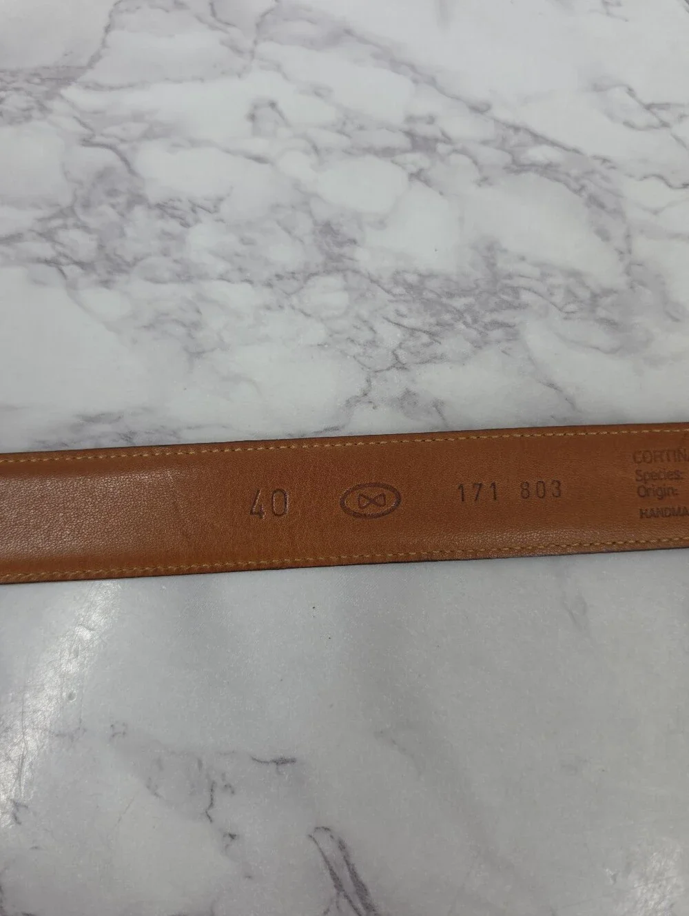 Trafalgar Cortina Handmade Leather Oxblood Burgundy Belt Kholmogor Cowhide